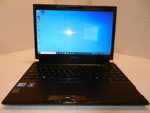 TOSHIBA PORTEGE R700 13.3 CORE i3-350M@2.27GHz 4GB RAM 500GB HDD WINDOWS 10 - Picture 1 of 5