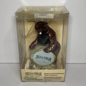 Kurt S. Adler Field & Stream Outdoor Adventures Bär Weihnachten Glasschmuck - Bild 1 von 9