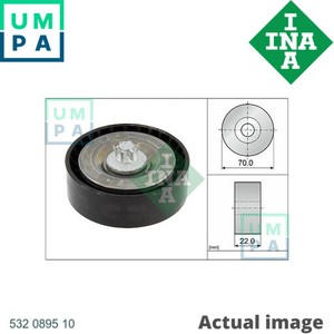 DEFLECTIONGUIDE PULLEY VRIBBED BELT FOR MERCEDES-BENZ E-CLASS/T-Model S-CLASS  