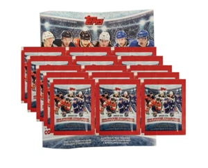 Topps NHL 2022/23 Hockey Sticker – 1x STICKERALBUM + 15x STICKERTÜTEN - Picture 1 of 1
