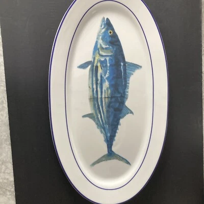 Williams-Sonoma Le Mer Fish Large Serving Platter - Image 1 of 4
