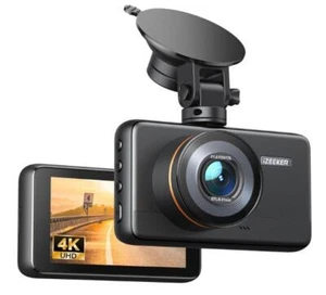 iZEEKER 4K Dashcam vorne mit MicroSD-Karte, 4K 30FPS/1080P 60FPS Autokamera, - Picture 1 of 9