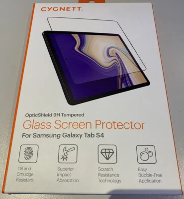 Протектор экрана Cygnett OpticShield 9H стекло Samsung Galaxy Tab S4 CY2715CPTGL - Изображение 1 из 4