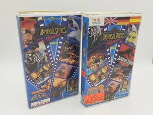 VHS Universal Studios Hollywood Universe Of Cinemagic Theme Park Rides PAL Video - Picture 1 of 9