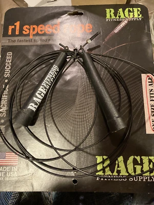 Cuerda de velocidad Rage Fitness R1, talla única Foto 1 de 2