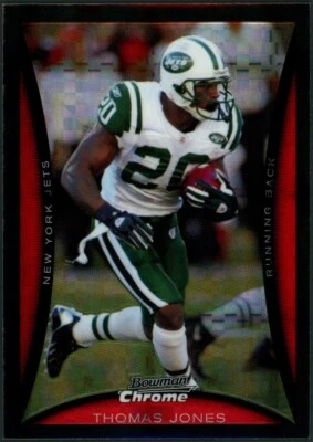 2008 Bowman Chrome Thomas Jones Xfractor #/250 Card #BC149 - Image 1 of 2