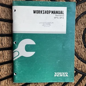 Volvo Penta DP-E, SP-E Sterndrive WorkShop Service Repair/Maintenance Manual OEM - Bild 1 von 4