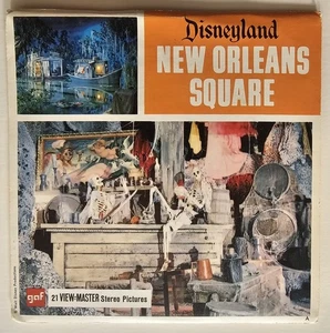Disneyland New Orleans Square View Master Packet A180 3 Reel Set Pirates Vintage - Picture 1 of 7