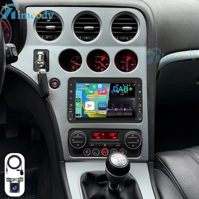 DAB+ Autoradio Android 15 Carplay Für Alfa Romeo 159 Sportwagen Brera Spider GPS - Bild 1 von 4