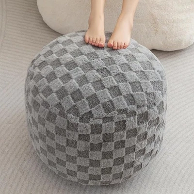 Pouf Ottoman Memory Foam Foot Rest Plush Storage Seat Cushion Living Room New - Image 1 of 4