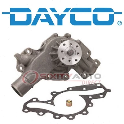 Dayco Water Pump for 1987 GMC V1500 Suburban 6.2L V8 - Coolant Antifreeze bc Foto 1 de 4