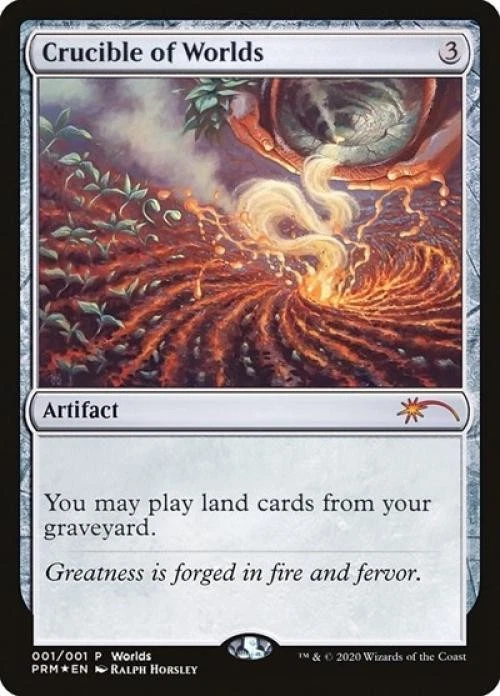 Crucible of Worlds -Foil Near Mint MTG Promos: Unique and Miscellaneous - Image 1 of 1
