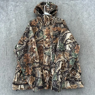 Cabelas Jacket Mens XL Brown Seclusion 3D  Camo Mesh Lined Dry Plus Hunting Coat - Image 1 of 4