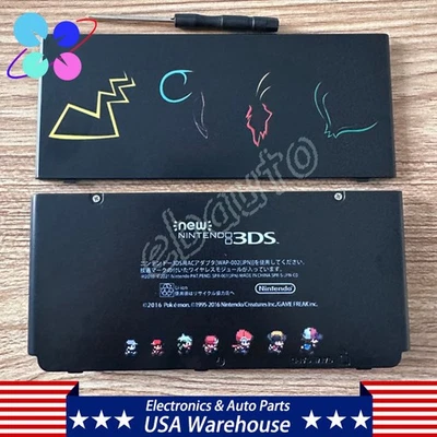 For Nintendo New 3DS console parts Cover Pokémon Replacement Shell Colorful Rare - Image 1 of 4