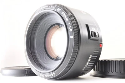Canon EF 50mm f/1.8 II Standard Prime Lens *Near Mint+5* #4818 - Image 1 of 4