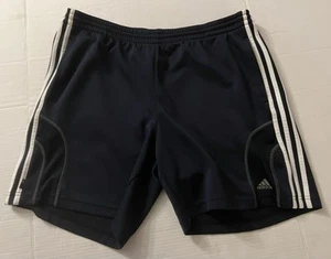 Adidas Athletic Shorts Men's Blue L Large - Picture 1 of 8