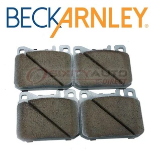 Beck Arnley Front Disc Brake Pad Set for 1979-1985 Mercedes-Benz 300SD - fd - Picture 1 of 5