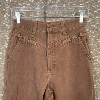 Vintage Rockies High Rise Bareback Horse Bit Denim Jeans Western Women's 29/9 - Image 1 of 4