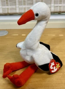 TY Beanie Baby Babies “Stilts” the Stork 1999 w/ Tag - Picture 1 of 7
