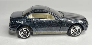 1997 Hot Wheels Featuring MERCEDES SLK - Metallic Blue  Diecast Toy Car~GO - Picture 1 of 13