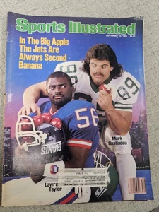 #622 SPORTS ILLUSTRATED SEPTEMBER 29 1986 LAWRENCE TAYLOR GASTINEAU BIG APPLE - Picture 1 of 2