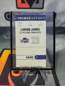 LeBron James Ticket Studs Rookie 2003-04 Fleer Authentix #1 TS - Picture 1 of 3