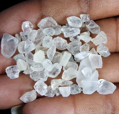 Piedra preciosa de cabujón áspera faceta topacio blanco 100 % natural 73,75 quilates. lote Foto 1 de 3