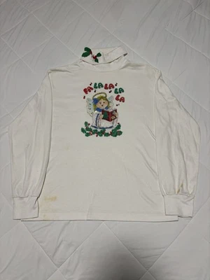 Suéter Vintage Picket and Post Navidad Angel Cuello Alto Talla XL Cuento de Vacaciones Foto 1 de 4
