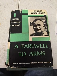 A Farewell to Arms by Ernest Hemingway in Hardcover with Dust Jacket, 1953 Print - Picture 1 of 6