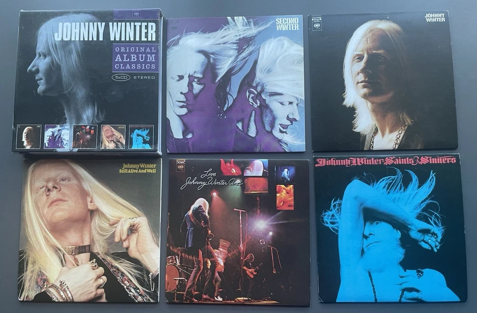 Johnny Winter - Original Album Classics 5 x CDs Sony Music 2010 - Image 1 of 2