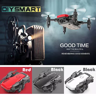 D2WH RC Drone Wifi FPV With HD Camera 2.4G 6-Axle Folding Quadcopter Hover AU - Image 1 of 4