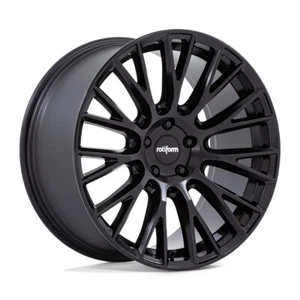 20x8.5 +40 F| 20x10 +35 R| Rotiform LSE RC201 5x112 Black Wheels (Set of 4) - Picture 1 of 3