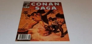 CONAN SAGA Marvel Comics Magazine #14 June 1988 - Picture 1 of 6