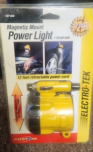 Electro-Tek Magnethalterung Netzleuchte 12 Volt einziehbares Kabel Neu im Karton KOSTENLOSER VERSAND - Bild 1 von 1