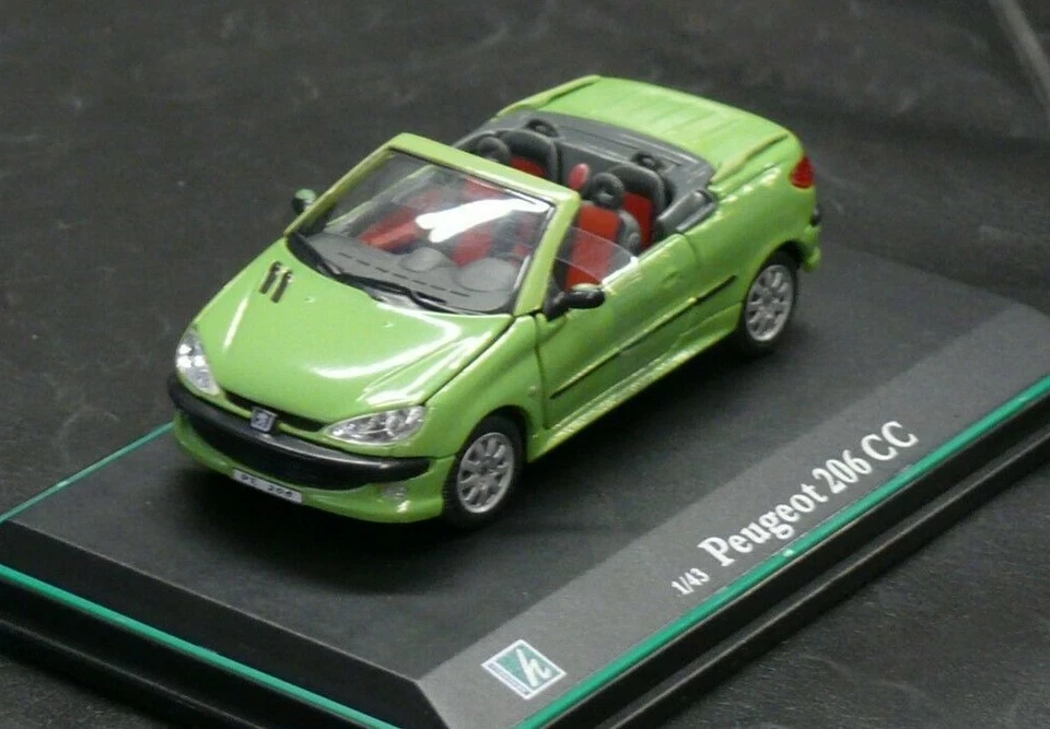 21/43ème : PEUGEOT 206 CC - OUVERTE - CARARAMA Référence 001432 - NEUVE EN BOITE - Photo 1/3