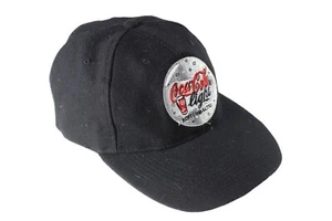 VINTAGE COLA-COLA CAP schwarz 90er großes Logo Mütze - Bild 1 von 5
