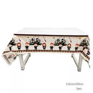 1pc Harry Potter Table Cover Birthday Decoration Hogwarts Party Decorations - Picture 1 of 1