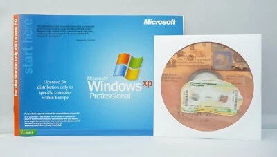 Microsoft Windows XP Professional - Englisch - SB/OEM mit CD - inkl. SP2 - - Bild 1 von 2