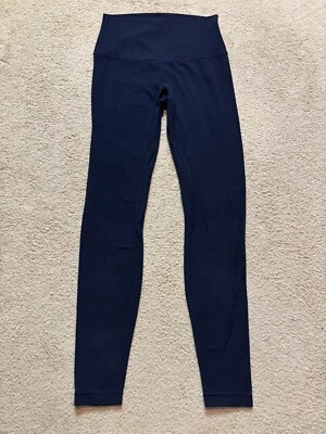 Lululemon Ebb To Street Tight Pant Leggings Seamless Naked Second Skin Black 6 - Image 1 of 4