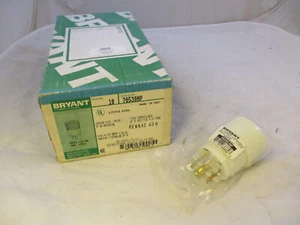 (QTY 1) BRYANT HUBBELL 70530NP LOCKING PLUG TWIST LOCK L5-30 30A 125V - Picture 1 of 6