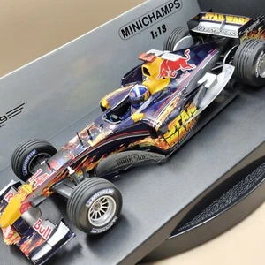 MINICHAMPS 1/18 RED BULL COSWORTH RB1 Coulthard Monaco 2005 Star Wars 100050014 - Picture 1 of 16