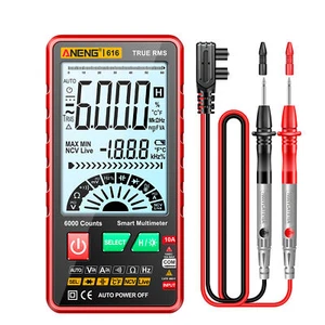616 Digital Multimeter Auto 6,000 Counts NCV Universal D7W6 - Picture 1 of 10