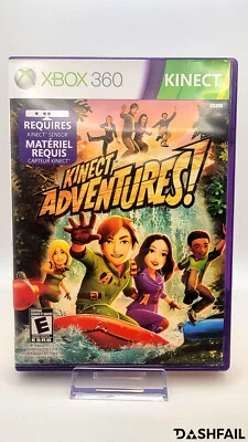 Kinect Adventures! (Microsoft Xbox 360, 2010) Complete In Box - Image 1 of 4