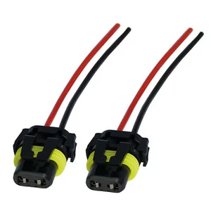 2x HB3 Stecker Fassung Sockel Lampenfassung Lampensockel 9005 P20d Kabel Auto - Bild 1 von 11