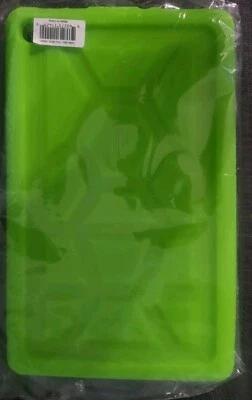 Turtle Skin Fire HD 8 Flexible Green Case- Poetic-Kids Friendly Silicone Case - Image 1 of 2