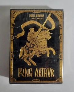 King Arthur (Golden Knight) Standard Edition Playing Cards Deck USPCC - Picture 1 of 2