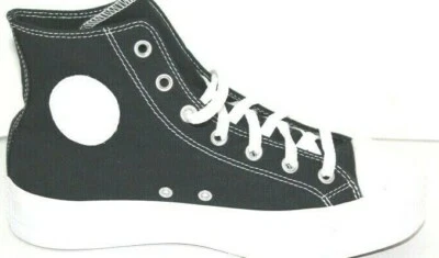 Converse plataforma alta cebra/negro Foto 1 de 4