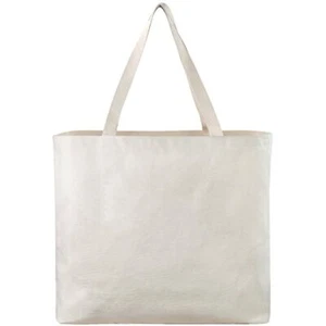 Reusable Canvas Bag - Decorate the Blank Tote Bag with Your Own Custom Design. - Picture 1 of 6