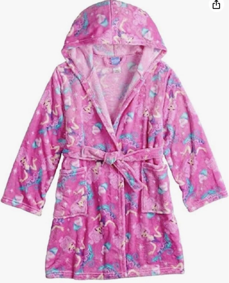 DISNEY Girls Size 4 The Nutcracker & The Four Realms Sugarplum Fairy Hooded Robe - Image 1 of 1