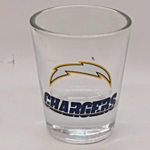 NFL San Diego Chargers Shot Glass, NEW (Logo) Cover